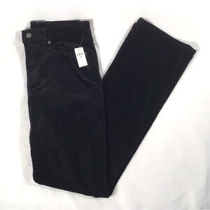 *NEW* GAP Baby Boot Mid Rise Velvet Black Pants (LONG)